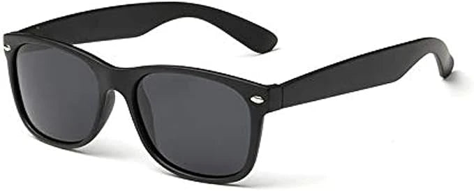 نظارات شمسية كلاسيكية بنية اللون – إطار أنيق بعدسات كهرمانية