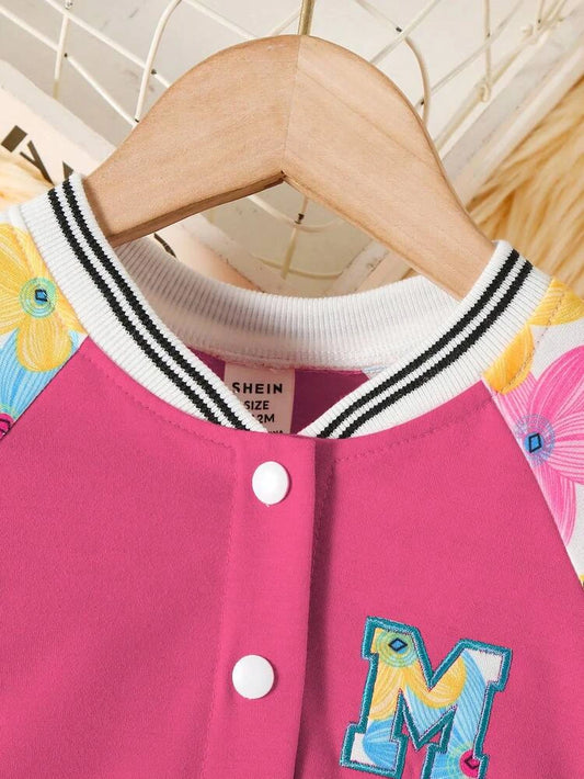 جاكيت بناتي مزين بالزهور للأطفال – توصيل سريع من شي إن إكسبريس خلال 5 أيام في مصر