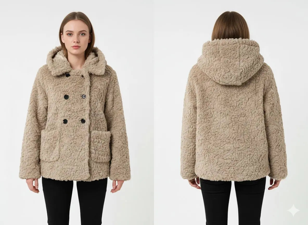 Women’s Teddy Hooded Jacket – shein-fast-delivery-5-days-delicado