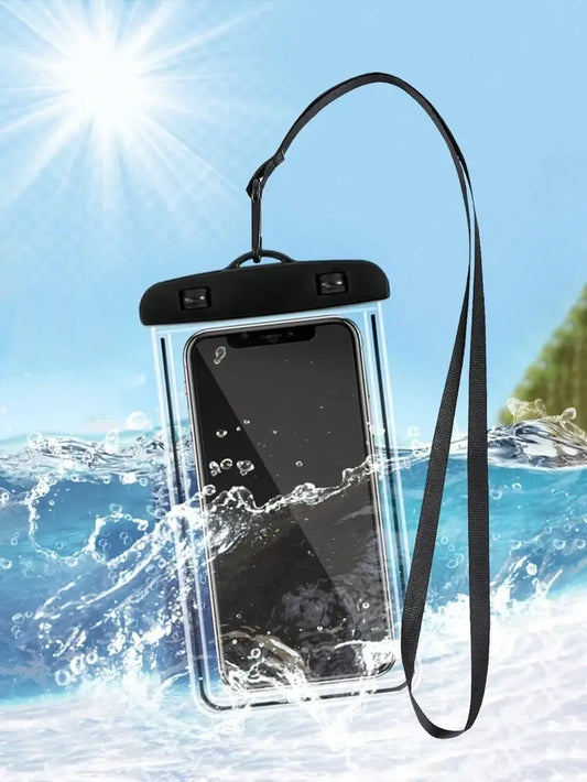 Universal Waterproof Phone Pouch – Compatible with Phones up to 6.5 Inch