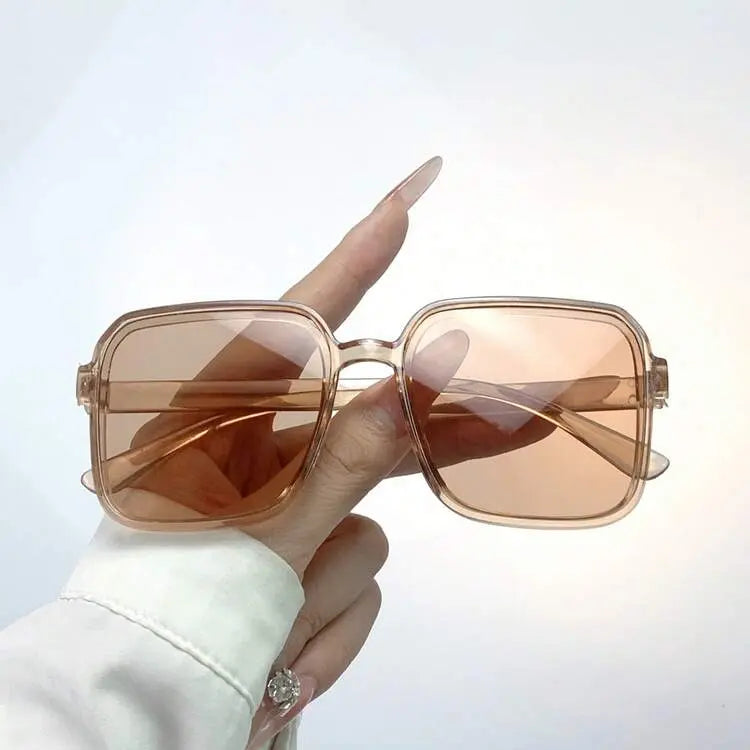 3-Piece Square Sunglasses Set – Modern Oversized Frames