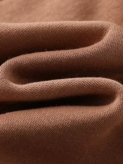 Shein Fast Delivery Kids Brown Sweatshirt & Floral Pants Set – Girls Casual Outfit | Delicado