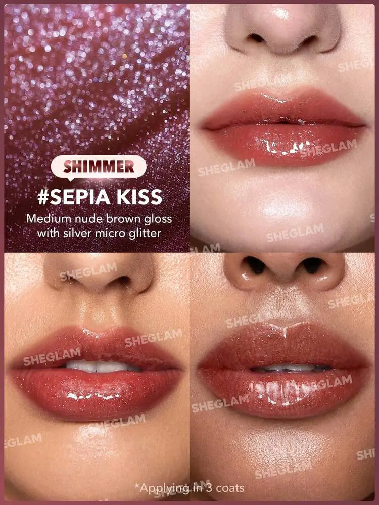 SHEGLAM Sparkle Lip Balm Sepia Kiss – Shein Instant | Delicado