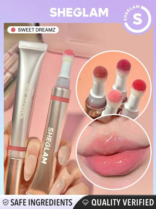 زيت الشفاه المغذي SHEGLAM Sweet Dreamz – بلمعان طبيعي