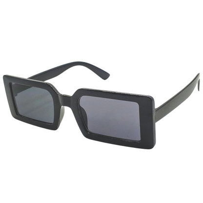 90s Vibe Shades – Retro Rectangle Frame in Bold Yellow