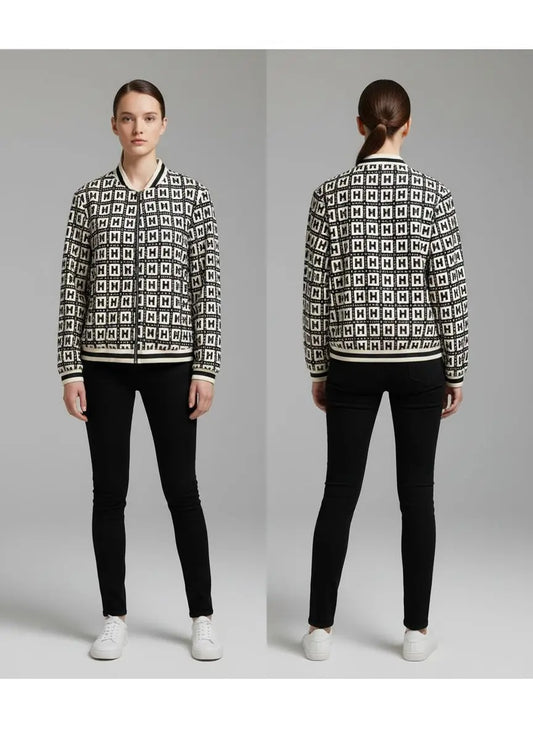 Women’s Patterned Zip Jacket – SHEIN Fast Delivery in 5 Days | Delicado
