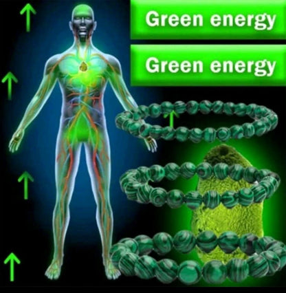 Green MarbleGreen Marble Beaded Bracelet Beaded Bracelet