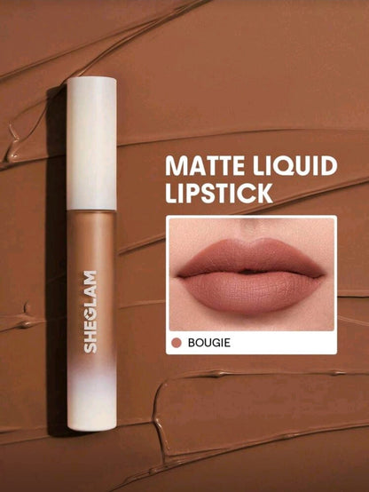 SHEGLAM Matte Liquid Lipstick – Bougie Shade