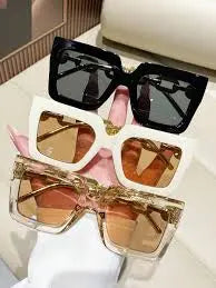 Oversized Square Sunglasses for Women – Bold Frame UV Protection